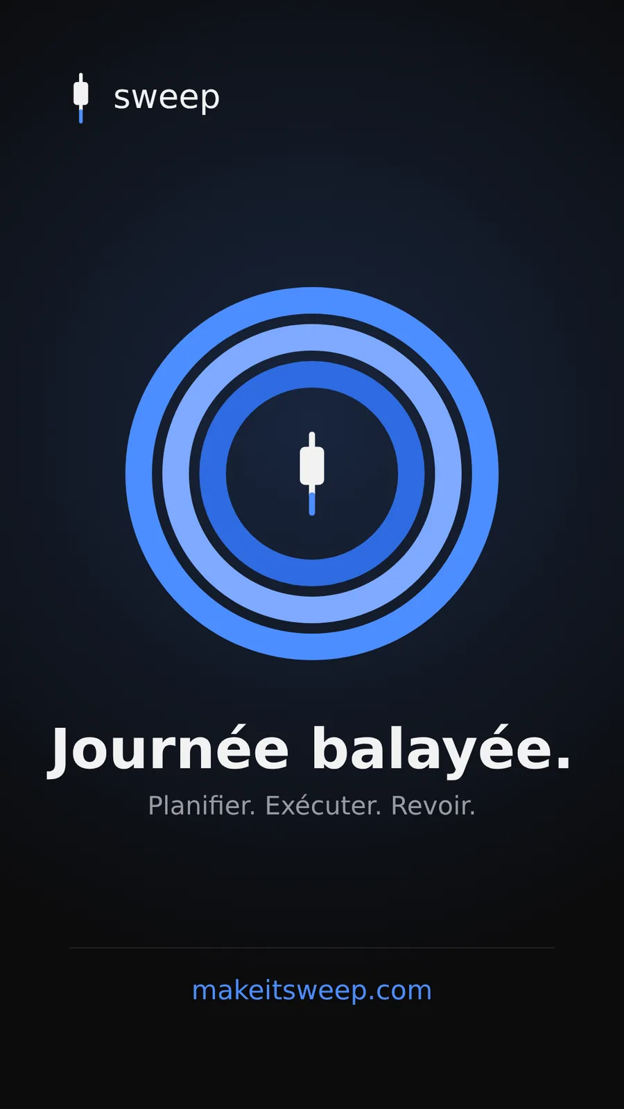 Carte à partager « journée balayée »