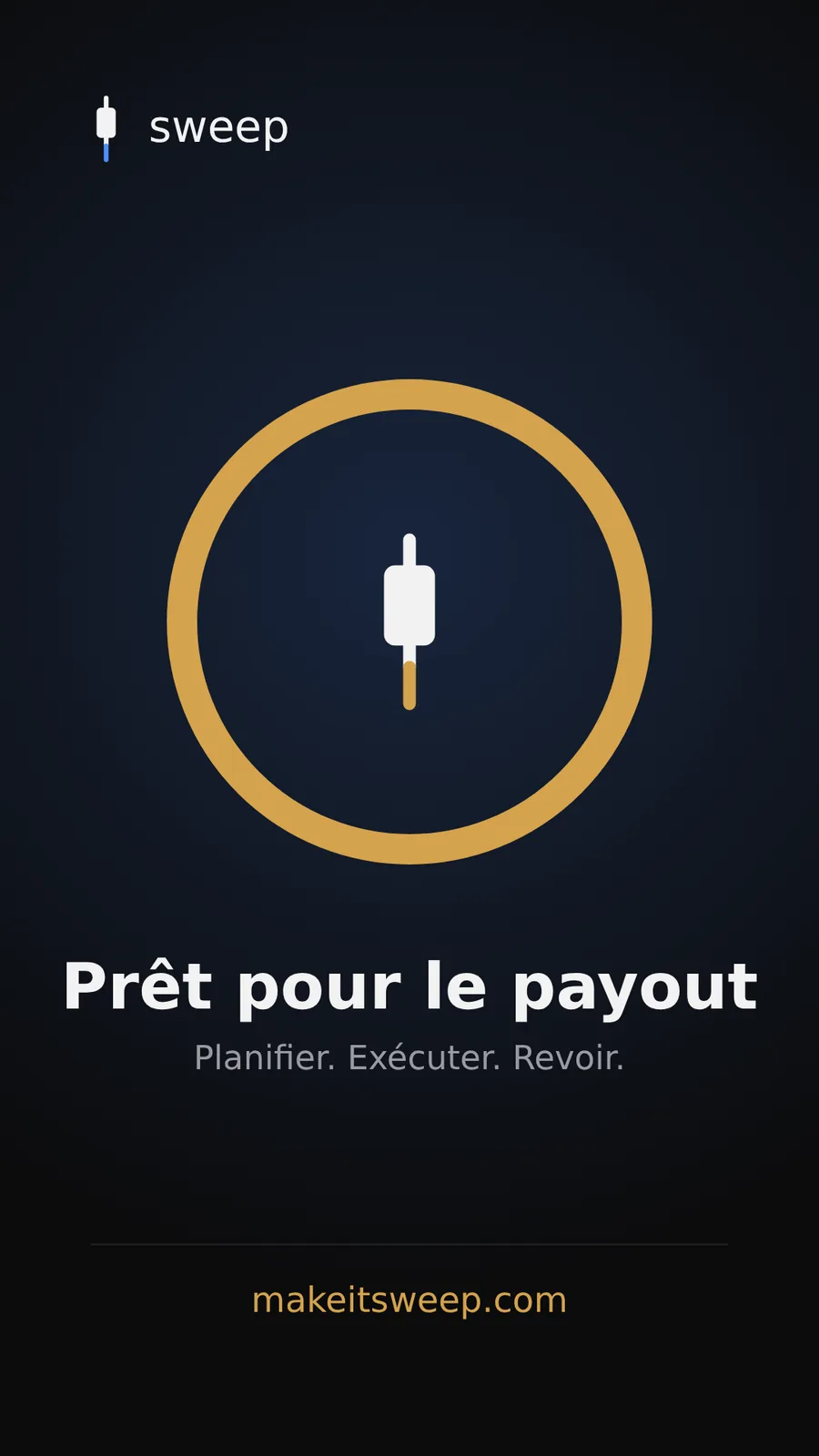 Carte à partager « prêt pour le payout »