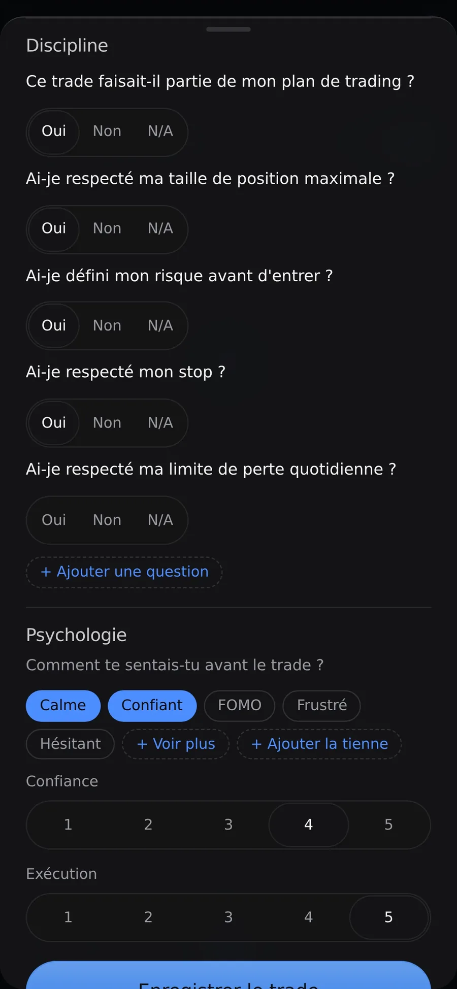Analyse de discipline : processus vs résultat et infractions classées par coût